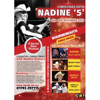 Xmas with Nadine 5 Bournemouth Dec 2025