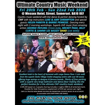 Ultimate Country Music Weekend - Feb 2026