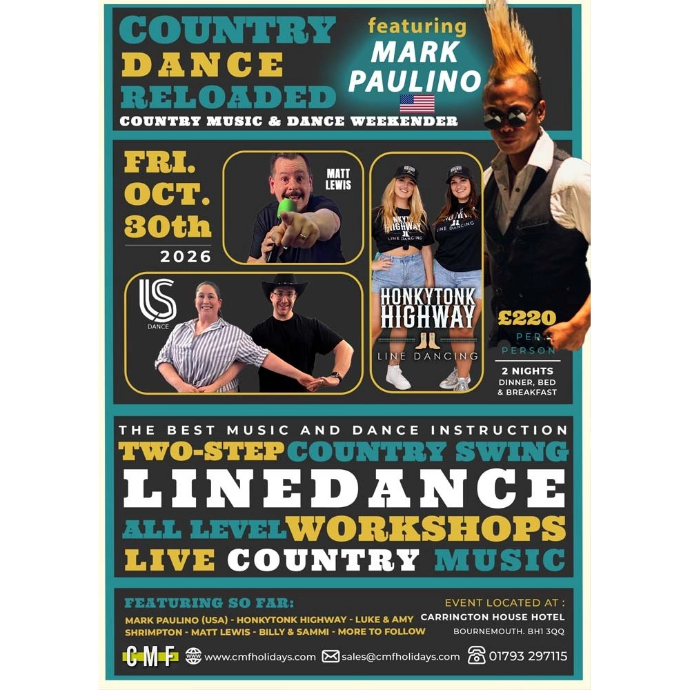 Country Dance Reloaded - Bournemouth Oct 2026