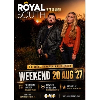 Royal South Country Music Weekend Aug 2027
